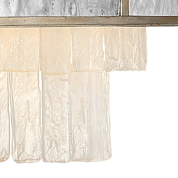 Reverie 20" Four Lights Large Convertible Pendant, Champagne Gold