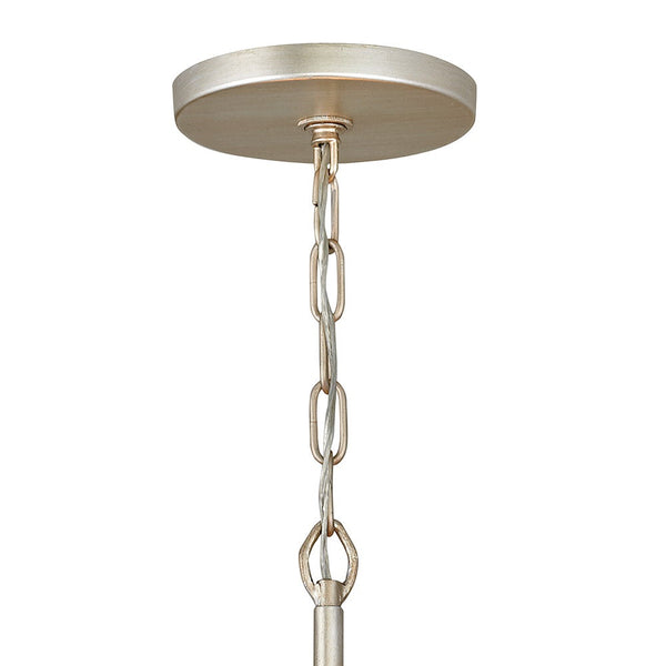 Reverie 26" Eight Lights Medium Drum Chandelier, Champagne Gold