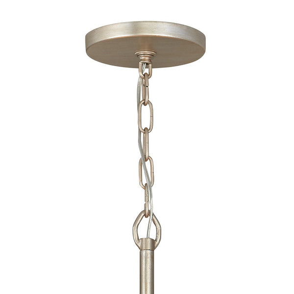Reverie 36" Eight Lights Large Drum Chandelier, Champagne Gold