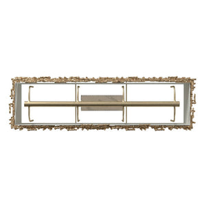 Farrah 48" Eight Lights Medium Linear, Burnished Gold