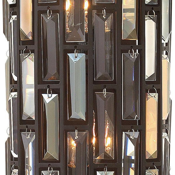Gemma 8" Two Lights Large Sconce, Vintage Bronze