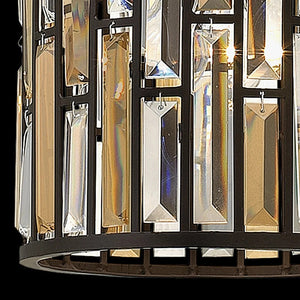Gemma 10" One Light Small Convertible Pendant, Vintage Bronze