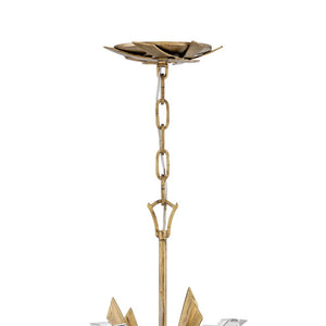 Vida 36" Thirteen Lights Large Single Tier Chandelier, Burnished Gold