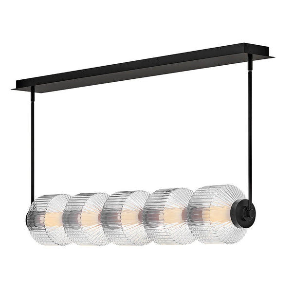 Veleta 49" Five Lights Medium LED Linear, Black