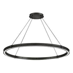Althea 53" Extra Large Chandelier, Satin Black
