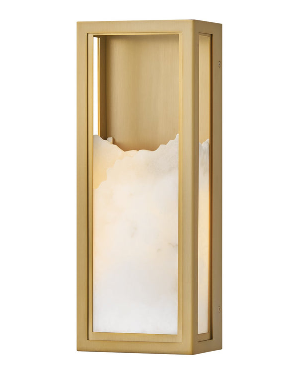 Veleta 6" Large Single Light Sconce, Lacquered Brass