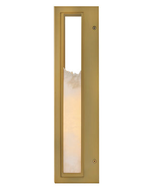 Veleta 6" One Light Large Sconce, Lacquered Brass