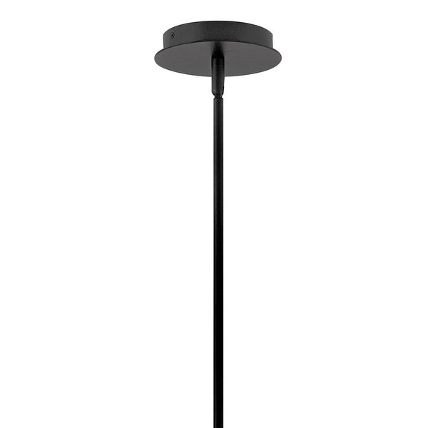 Ombra 16" One Light Large Pendant, Black