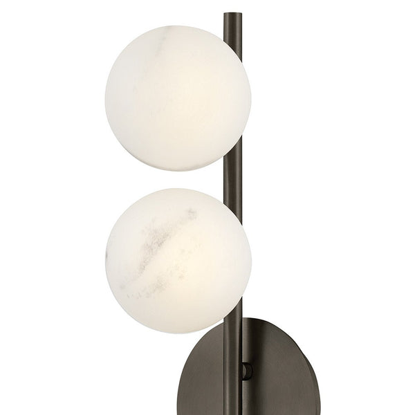 Selene 6" Three Lights Large Sconce, Black Oxide