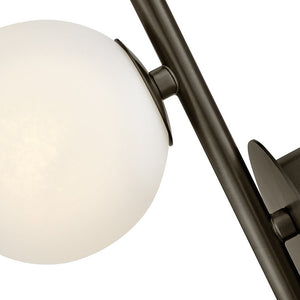 Selene 6" Three Lights Large Sconce, Black Oxide
