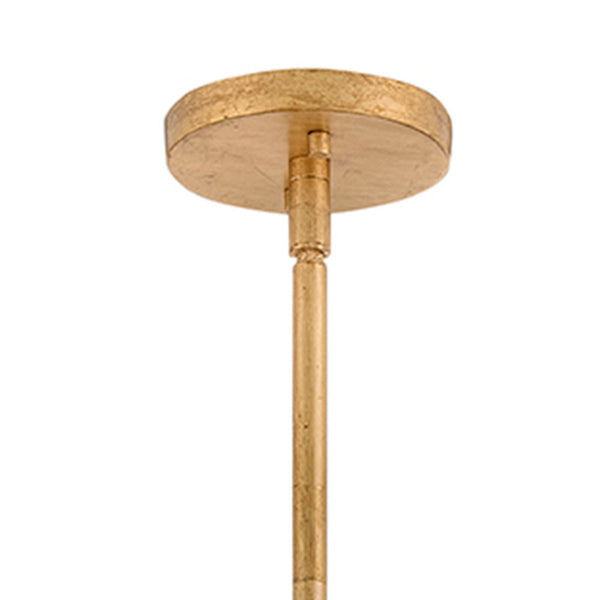 Seraphina 28" Six Lights Medium Drum Chandelier, Distressed Brass