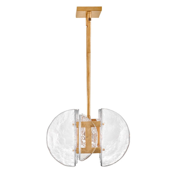 Seraphina 48" Four Lights Medium Linear, Distressed Brass