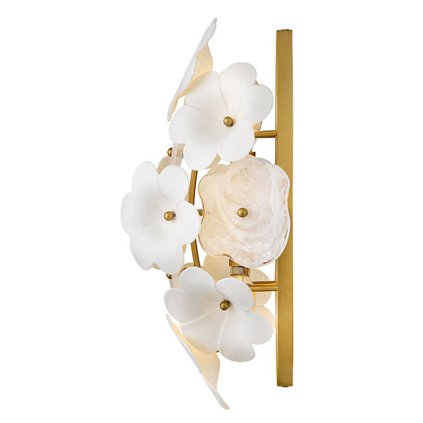 Marianne 10" Two Lights Medium Sconce, Deluxe Gold
