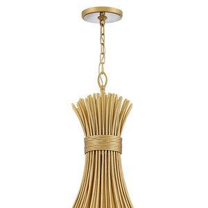 Marianne 38" Eight Lights Large Chandelier, Deluxe Gold