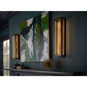 Styx 6" Large LED Sconce, Black