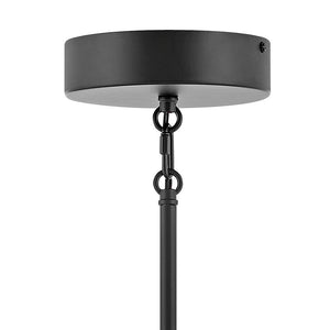 Styx 18" Large Open Frame Pendant, Black
