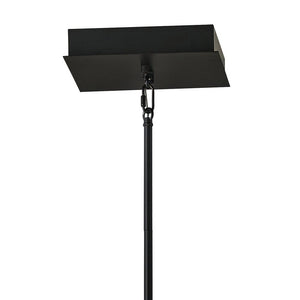 Styx 20" Large LED Open Frame Pendant, Black