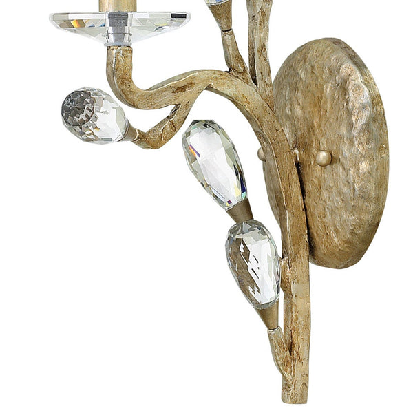 Eve 5" Medium Single Light Sconce, Champagne Gold