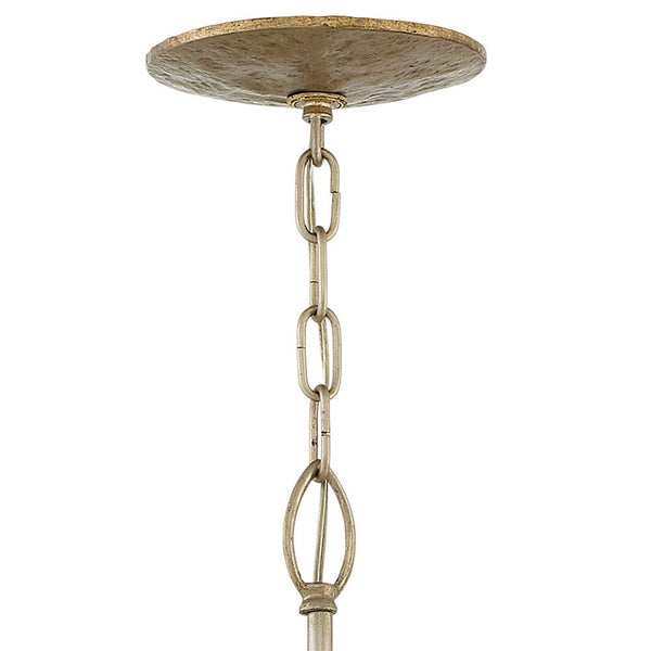 Eve 18" Three Lights Large Orb Pendant, Champagne Gold