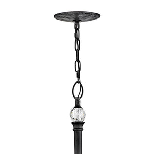 Eve 33" Nine Lights Medium Two Tier Chandelier, Brushed Graphite