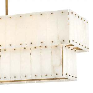 Simone 48" Eight Lights Medium Linear, Burnished Gold