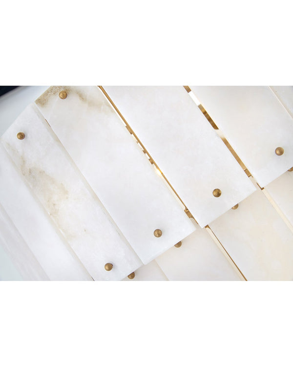 Simone 24" Nine Lights Medium Multi Tier Chandelier, Burnished Gold