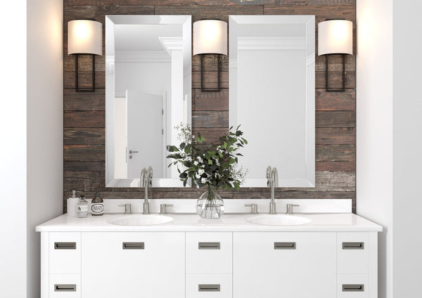 Elaren 10" Two Lights Sconce, Black Forged