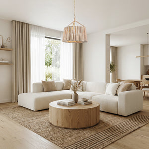 Fenaine 24" One Light Chandelier, Aged Brass