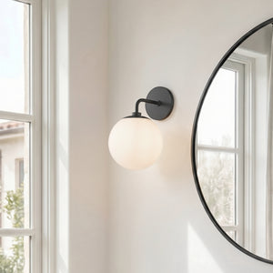 Fenorae 7" One Light Wall Sconce, Old Bronze