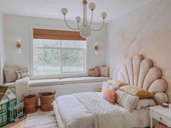 Fenorae 20" Two Lights Wall Sconce, Aged Brass