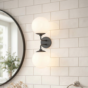 Fenorae 20" Two Lights Wall Sconce, Old Bronze