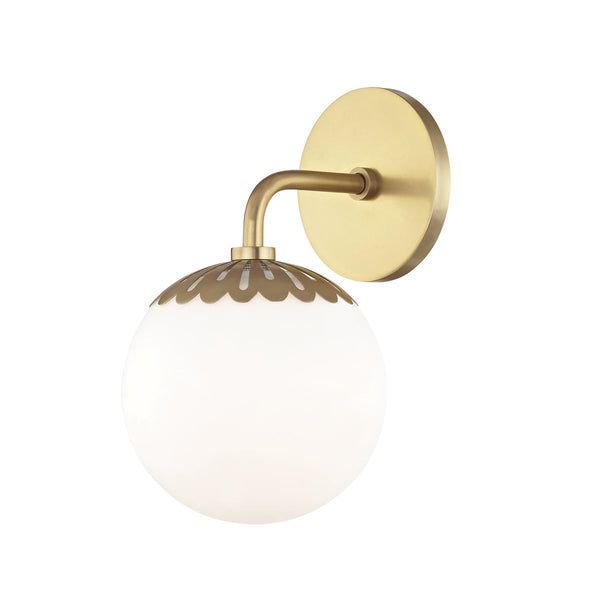 Fenis 6" One Light Bath and Vanity, Aged Brass