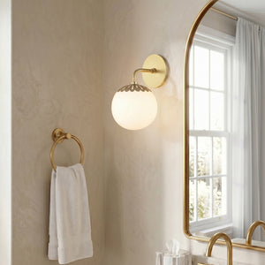 Fenis 6" One Light Bath and Vanity, Aged Brass