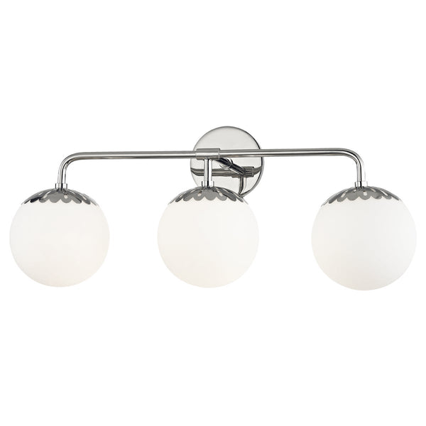 Fenis 23" Three Lights Bath and Vanity, Polished Nickel