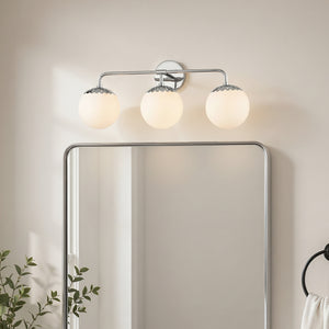 Fenis 23" Three Lights Bath and Vanity, Polished Nickel