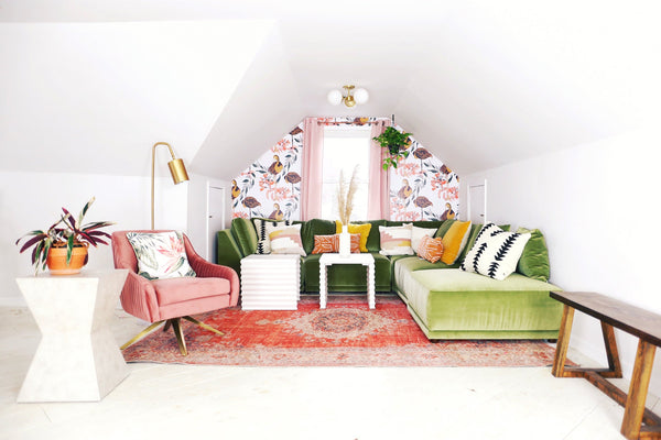 Fenis 16" Three Lights Semi Flush, Aged Brass