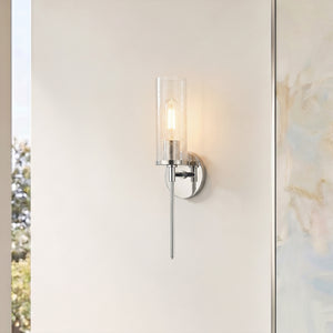 Valion 5" One Light Wall Sconce, Polished Nickel