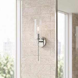 Valion 5" One Light Wall Sconce, Polished Nickel