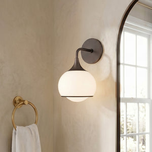 Noraine 7" One Light Bath and Vanity, Old Bronze