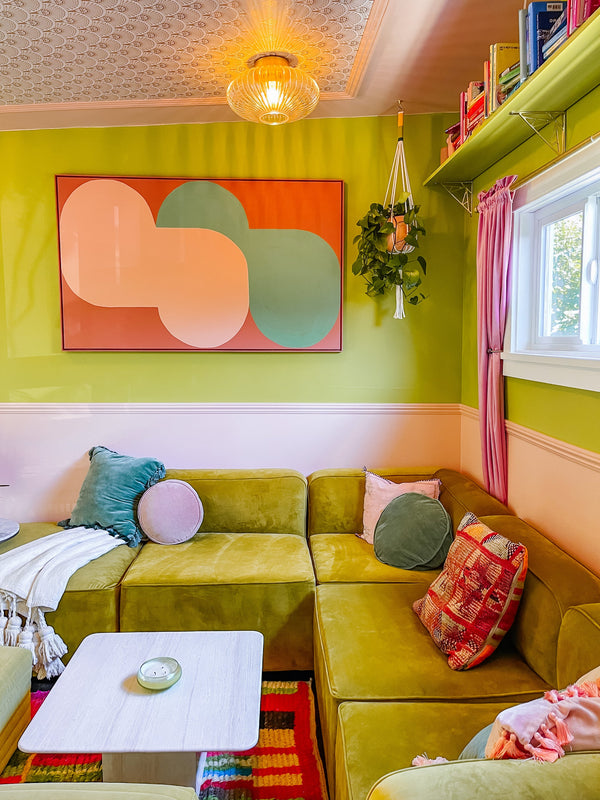 Lyael 16" One Light Flush Mount, Aged Brass