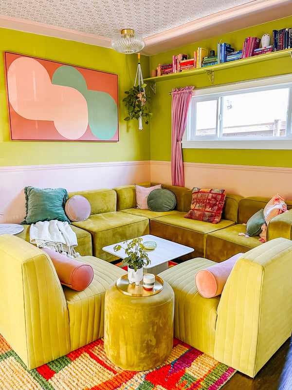 Lyael 16" One Light Flush Mount, Aged Brass