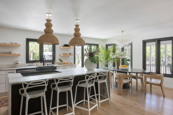 Thalaine 31" Nine Lights Chandelier, Aged Brass