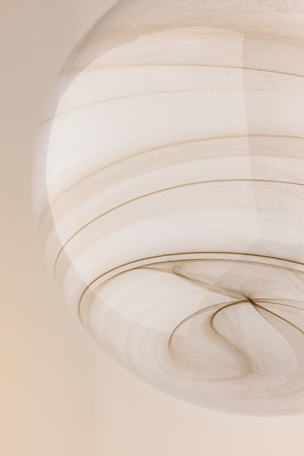 Avenorae 12" One Light Pendant, Aged Brass