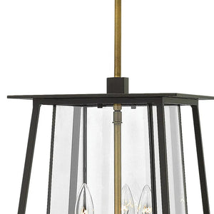 Warren 12" Three Led Exterior, Buckeye Bronze