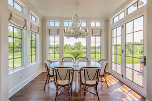 Ivy 25'' Six Light Chandelier, Champagne