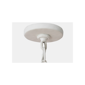 Acadia 30" Thirty Light Medium Chandelier, Plaster White