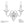 Jasmine 5.5'' Two Light Wall Sconce, Silver