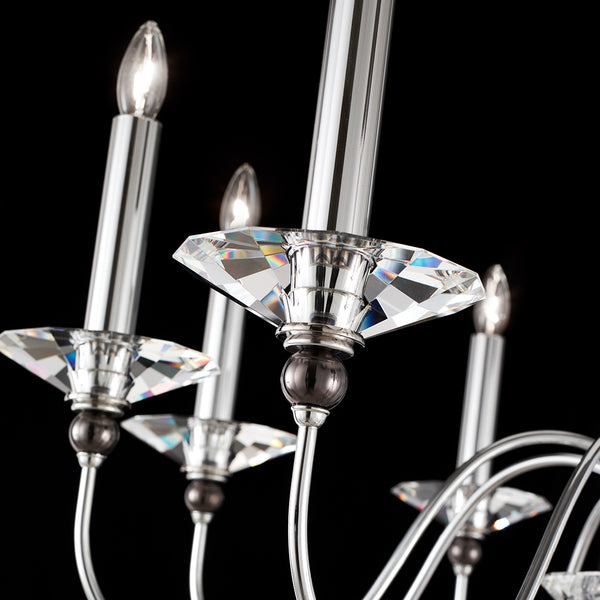 Jasmine 7'' One Light Wall Sconce, Silver