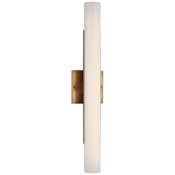 Precision 4.25" LED Bath Light, Antique-Burnished Brass