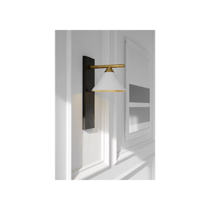 Cleo 7" One Light Wall Sconce, Bronze